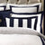 Alex Navy European Pillowcase