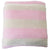 Chunky Cotton Knit Cot Blanket - Pink