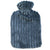 Channel Steel Blue Hot Water Bottle