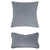 Velvet Steel Blue Cushion