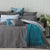 Cambridge Charcoal Bedspread Set