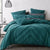 Haven Teal Quilt Cover Set