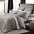 Andrea Silver Quilt Cover Set