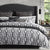 Fraser Pewter Quilt Cover Set