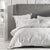 Mandana Silver Quilt Cover Set