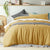 Linen Ochre Quilt Cover Set