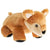 Charles Corgi Brown Novelty Cushion