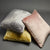 Chartreuse Faux Fur European Cushion COVER ONLY (65 x 65cm)