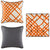 Loko Orange Square Cushion (50 x 50cm)