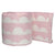 Flamingo Pink Scallop 2pce Full Size Cot Bumper Set