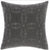 Abigail Charcoal Cushion (45 x 45cm)