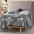 Slate Flannelette Sheet Set