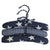 Lachlan Navy 3 Piece Kids Padded Hangers