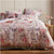 Alana Peach Quilt Cover Set