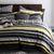 Conway Charcoal Quilt Cover Set