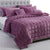 Augusta Mink Lilac Quilt Set