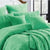 Marguerite Green Cushion (43 x 43cm)