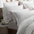 Hampton White European Pillowcase